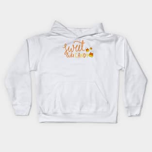 candy corn Kids Hoodie